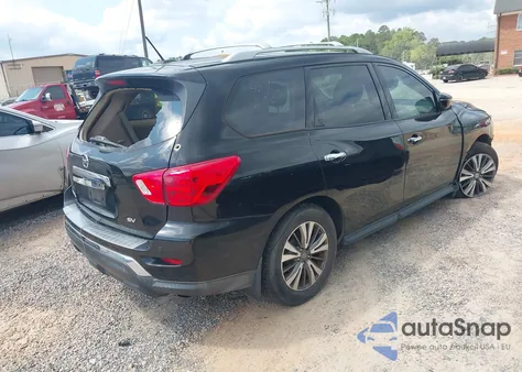 2017 Nissan Pathfinder Sv из США, поврежденный, VIN 5N1DR2MN8HC628936